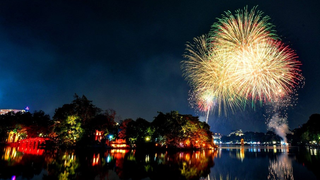Tổ chức bắn pháo hoa Tết Dương lịch năm 2026 tại Thủ đô Hà Nội