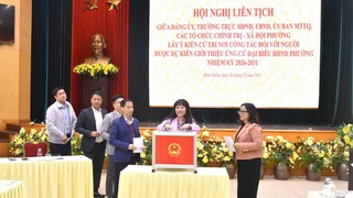 Phường Hoàn Kiếm lấy ý kiến cử tri nơi công tác đối với người ứng cử đại biểu HĐND phường nhiệm kỳ 2026 - 2031