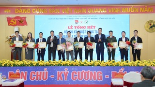 Trao giải Hội thi Kỹ thuật sáng tạo tuổi trẻ ngành Y tế khu vực Hà Nội lần thứ 31