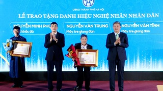 64 nghệ nhân được phong tặng danh hiệu Nghệ nhân Hà Nội