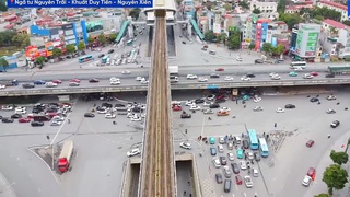 Hướng dẫn tham gia giao thông tại nút giao Nguyễn Trãi - Khuất Duy Tiến - Nguyễn Xiển