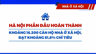 Hà Nội phấn đấu hoàn thành hơn 16.000 căn hộ nhà ở xã hội giai đoạn 2021-2025