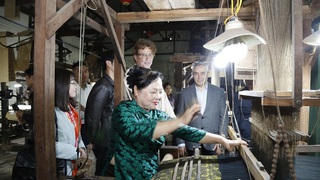 World Crafts Council delegation visits Van Phuc Silk Village
