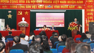 Xã Vĩnh Quỳnh, Thanh Trì tổ chức Hội nghị điểm bàn xây dựng đời sống văn hóa ở cơ sở