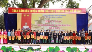 Đông Anh khai mạc các hoạt động văn hóa - thể thao tại Lễ hội Cổ Loa Xuân Ất Tỵ 2025