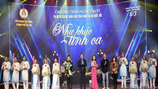 Chương trình nghệ thuật đặc biệt tri ân nữ cán bộ, đoàn viên Công đoàn Thủ đô xuất sắc năm 2025