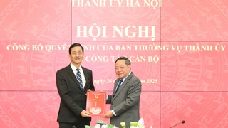 Đồng chí Lê Thanh Nam được bổ nhiệm Phó Trưởng Ban Tổ chức Thành ủy