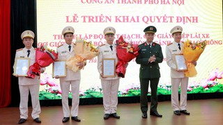 Công an Thành phố thành lập Đội Sát hạch, cấp giấy phép lái xe