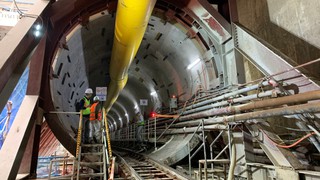 Khởi công khoan hầm tuyến đường sắt đô thị Nhổn - ga Hà Nội bằng máy TBM thứ hai