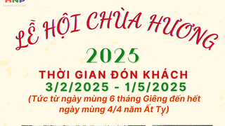 Giá dịch vụ và những điểm mới tại Lễ hội chùa Hương năm 2025