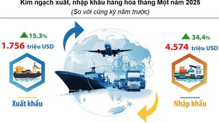 Kim ngạch xuất, nhập khẩu hàng hóa tại Hà Nội tăng mạnh so với cùng kỳ