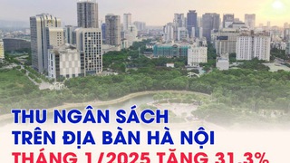 Hà Nội thu ngân sách Nhà nước tăng hơn 31%