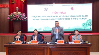 Giải bài toán về bảo vệ môi trường Thủ đô Hà Nội