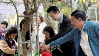 Phát động Ngày cao điểm “Chiến sĩ nhí xây dựng trường học Sáng-Xanh-Sạch-Đẹp”