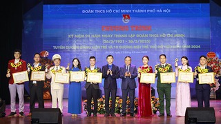 Tuyên dương 10 gương mặt trẻ Thủ đô tiêu biểu năm 2024
