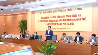 Phó Thủ tướng Trần Hồng Hà: Hà Nội cần phấn đấu giải ngân trên 100% kế hoạch vốn đầu tư công