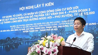 Thanh Oai lấy ý kiến quy hoạch phân khu đô thị phía Tây Vành đai 4 - phân đoạn 3