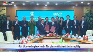 Đưa dịch vụ công trực tuyến đến gần người dân và doanh nghiệp