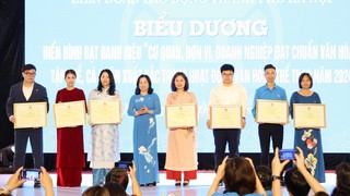 Hà Nội: Biểu dương điển hình đạt danh hiệu “Cơ quan, đơn vị, doanh nghiệp đạt chuẩn văn hóa”