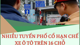 Hà Nội bố trí 6 điểm trung chuyển cho xe trên 16 chỗ vào tuyến phố cổ