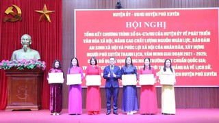 Phú Xuyên: Phát triển văn hóa - xã hội gắn với xây dựng nông thôn mới kiểu mẫu