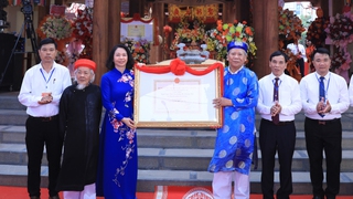 Hội Diều làng Bá Dương Nội đón nhận danh hiệu Di sản văn hóa phi vật thể Quốc gia