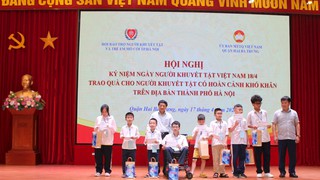 Lan tỏa yêu thương, tiếp sức người khuyết tật vượt qua khó khăn
