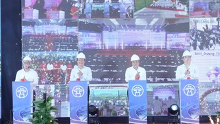 Hà Nội khởi công dự án xây dựng nút giao khác mức giữa đường Vành đai 3,5 với Đại lộ Thăng Long