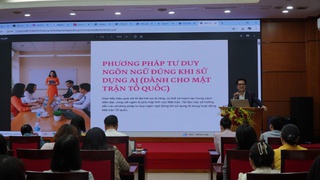 Mặt trận Thành phố tập huấn ứng dụng công nghệ thông tin, chuyển đổi số