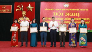 Mặt trận huyện Thanh Trì phát động thi đua 