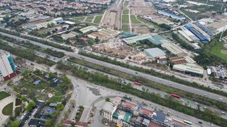 Hà Nội phân luồng Đại lộ Thăng Long phục vụ thi công nút giao Vành đai 3,5