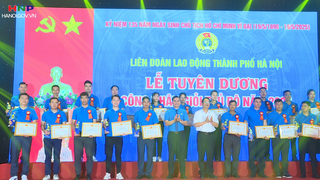 Vinh danh 100 công nhân giỏi Thủ đô năm 2025