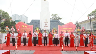 Quận Hoàng Mai: Khánh thành Đài tưởng niệm các anh hùng liệt sỹ phường Trần Phú
