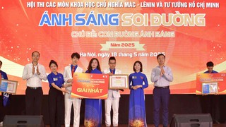 Chung kết Hội thi các môn khoa học và Chủ nghĩa Mác-Lênin, tư tưởng Hồ Chí Minh “Ánh sáng soi đường