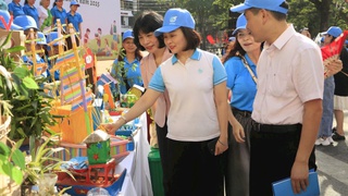 Phụ nữ Thủ đô đồng loạt ra quân tổng vệ sinh môi trường Ngày 