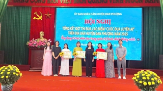 95% cán bộ, công chức, viên chức, người lao động huyện Đan Phượng tham gia 