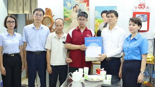 Công đoàn chia sẻ mất mát với gia đình đoàn viên bị mất do tai nạn lao động