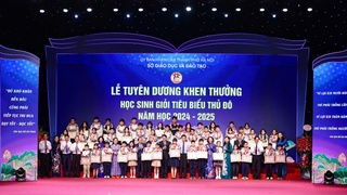 Tuyên dương học sinh giỏi tiêu biểu Thủ đô, năm học 2024-2025