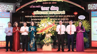 Hà Nội: Ra mắt sản phẩm du lịch tour đêm “Tiếng chuông Trấn Vũ”