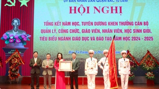 Quận Bắc từ Liêm tuyên dương giáo viên, học sinh giỏi, tiêu biểu ngành Giáo dục và Đào tạo năm học 2024 - 2025