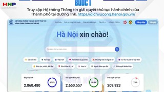 Hà Nội tiếp nhận 100% hồ sơ xây dựng qua dịch vụ công trực tuyến