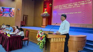 Cử tri quận Thanh Xuân kiến nghị không để gián đoạn việc giải quyết thủ tục hành chính sau sắp xếp