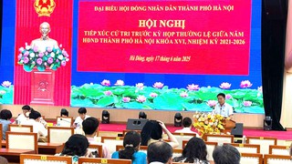 Cử tri Hà Đông kiến nghị nhiều nội dung liên quan về quản lý đất đai, đô thị