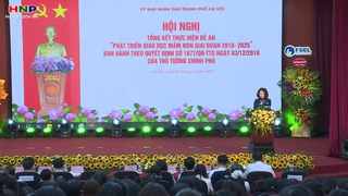 Giáo dục mầm non là nền tảng phát triển nguồn nhân lực chất lượng cao