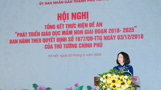 Hà Nội tổng kết Đề án “Phát triển giáo dục mầm non giai đoạn 2018-2025”