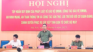 Hà Nội tập huấn an toàn thông tin, bảo vệ bí mật Nhà nước trong sắp xếp bộ máy