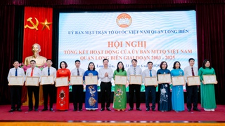Ủy ban MTTQ Việt Nam quận Long Biên tổng kết hoạt động giai đoạn 2003-2025