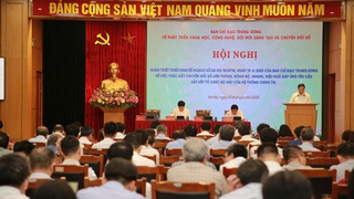 Hội nghị quán triệt triển khai Kế hoạch thúc đẩy chuyển đổi số đáp ứng yêu cầu sắp xếp tổ chức bộ máy của hệ thống chính trị