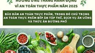 Khen thưởng thành tích xuất sắc trong công tác đảm bảo An toàn thực phẩm Tết Nguyên đán Ất Tỵ và Tháng hành động vì an toàn thực phẩm