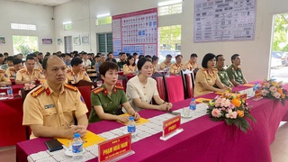 Cảnh sát giao thông Hà Nội khai mạc kỳ sát hạch cấp Giấy phép lái xe ô tô